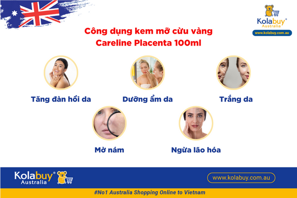 Kem cừu vàng Careline Placenta