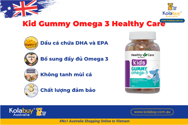 Kid Gummy Omega 3 Healthy Care