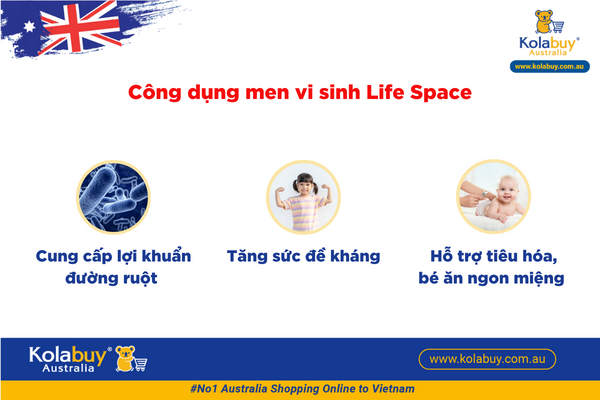Men vi sinh cho trẻ 3-12 tuổi Probiotic Powder For Children 40g