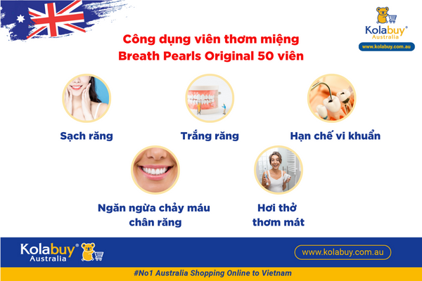 Viên thơm miệng Breath Pearls