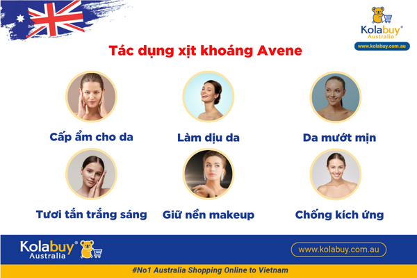 Xịt khoáng cấp ẩm Avene