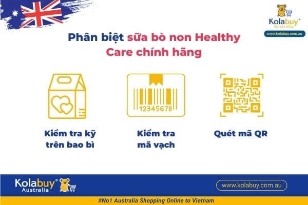 sữa bò non healthy care