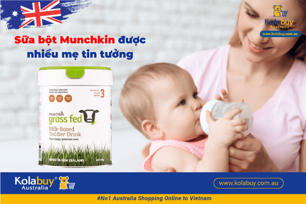 Sữa Munchkin Grass Fed số 3