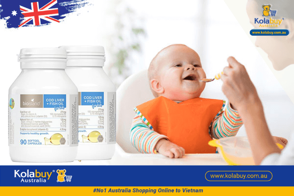 dầu gan cá tuyết fish oil bio island