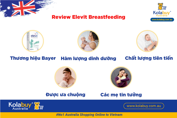Elevit Breastfeeding Multivitamin 60 viên