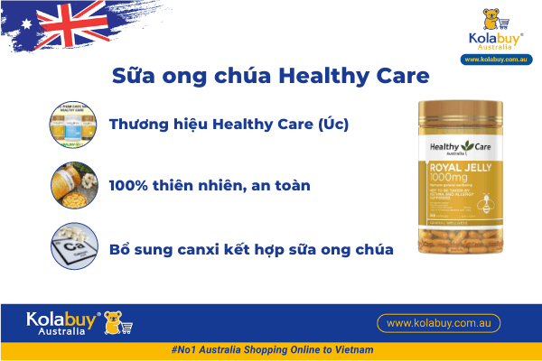 sữa ong chúa Healthy Care