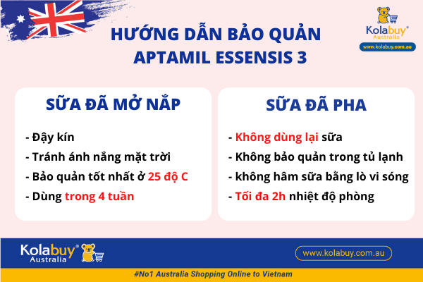 Aptamil Essensis số 3