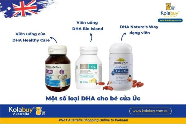 DHA dạng giọt Nature's Way Kids Smart Drops DHA 20ml cho bé