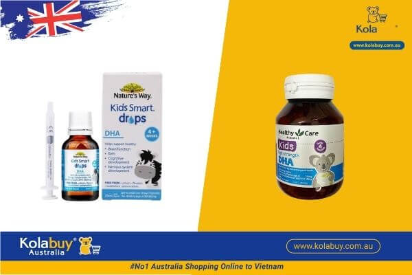 DHA dạng giọt Nature's Way Kids Smart Drops DHA 20ml cho bé