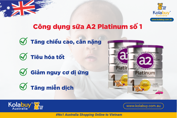Sữa A2 Platinum số 1