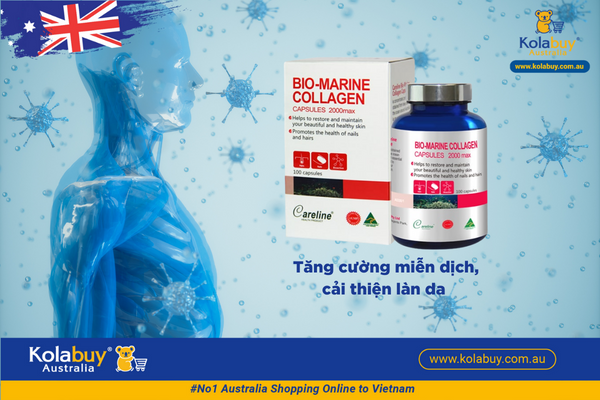 Viên uống Collagen thủy sinh Careline Bio-Marine Collagen 100 Viên