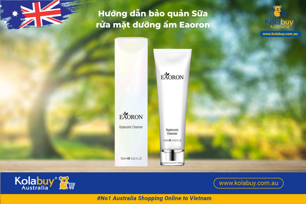 Sữa rửa mặt dưỡng ẩm Eaoron Hyaluronic Cleanser 100ml
