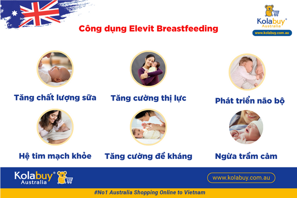 Elevit Breastfeeding Multivitamin 60 viên