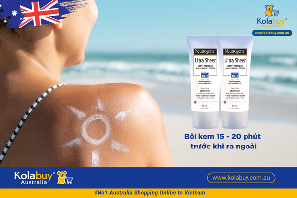 Kem chống nắng Ultra Sheer Neutrogena 85ml