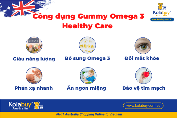 Kid Gummy Omega 3 Healthy Care