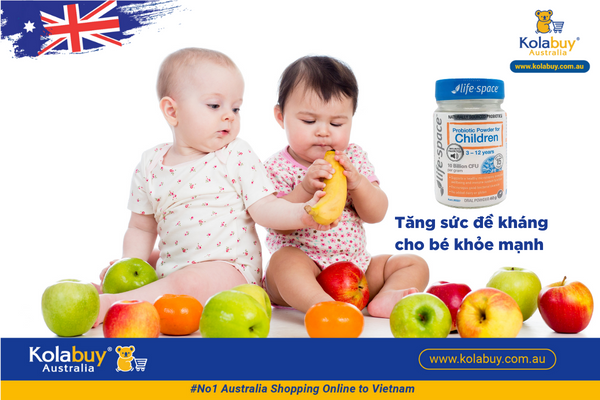 Men vi sinh cho trẻ 3-12 tuổi Probiotic Powder For Children 40g