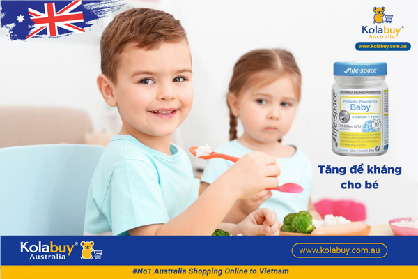 Men vi sinh cho bé 6 tháng đến 3 tuổi Life Space Probiotic Powder For Baby 40g