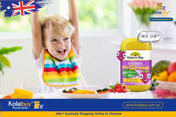 Nature's Way Kids Smart Vita Gummies Multi Vitamin & Vegies 60 Viên