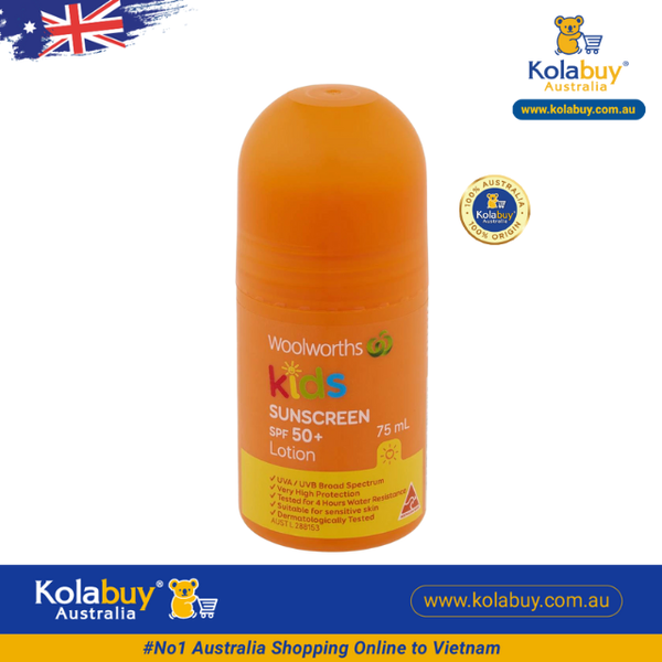 Woolworths Kids Sunscreen SPF 50+