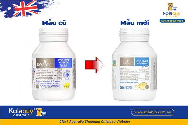 dầu gan cá tuyết fish oil bio island