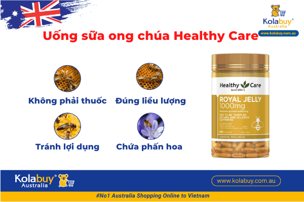 sữa ong chúa Healthy Care