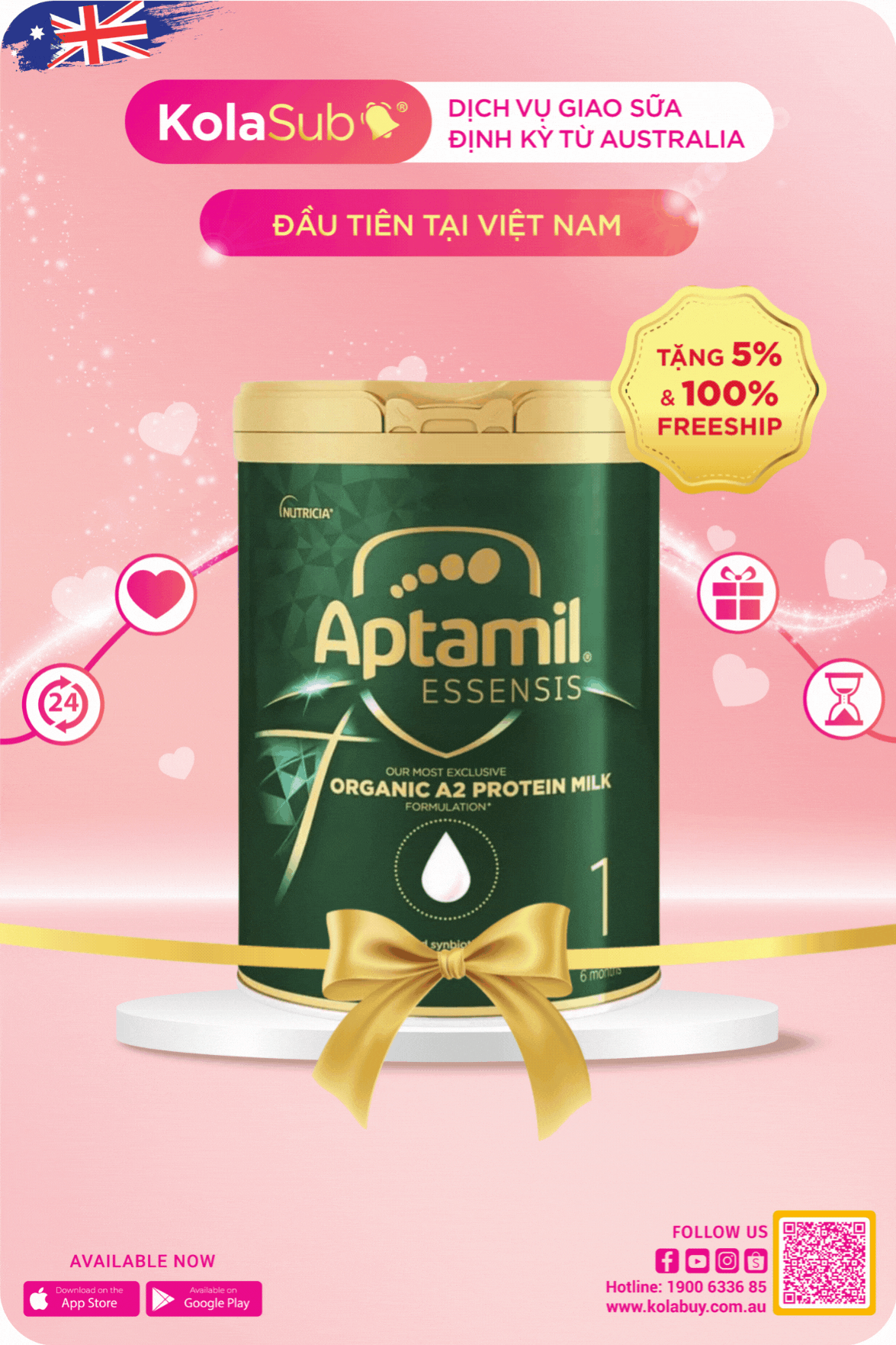 Sữa bột cho bé 0 đến 6 tháng