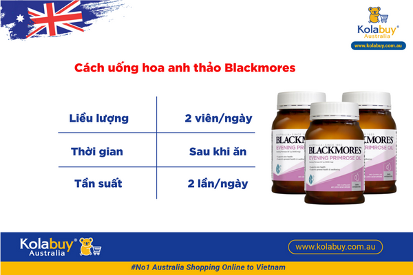 Blackmores Evening Primrose Oil 190 viên