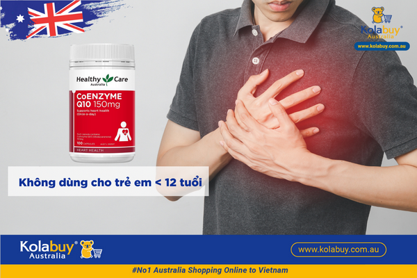 Bổ tim Healthy Care CoQ10 150mg