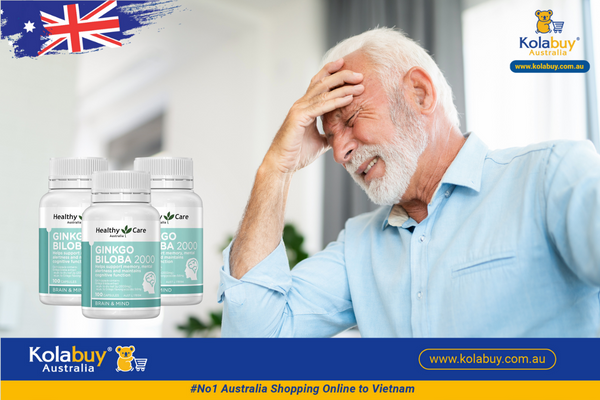 Bổ não Ginkgo Biloba Healthy Care