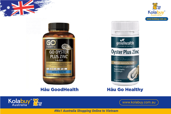 Hàu Go Healthy Plus Zinc 60 viên