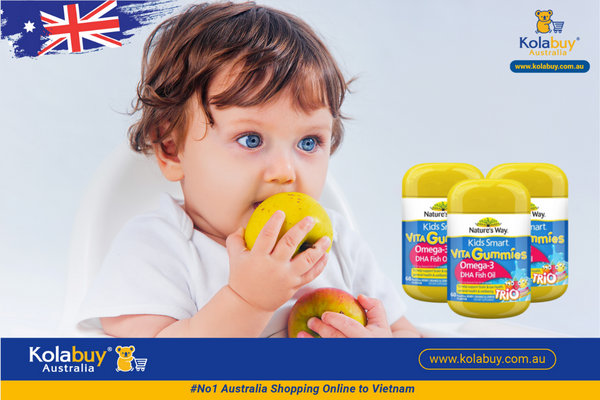 Nature's Way Kids Smart Vita Gummies Omega Fish Oil