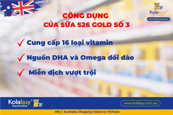 Sữa S26 số 3