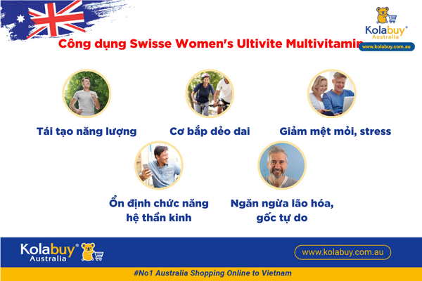 Swisse Men's Ultivite 50+ 60 viên