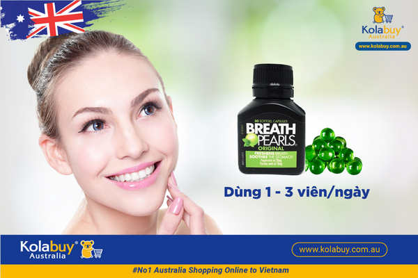 Viên thơm miệng Breath Pearls