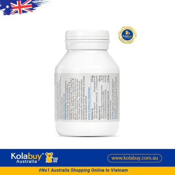 dầu gan cá tuyết fish oil bio island