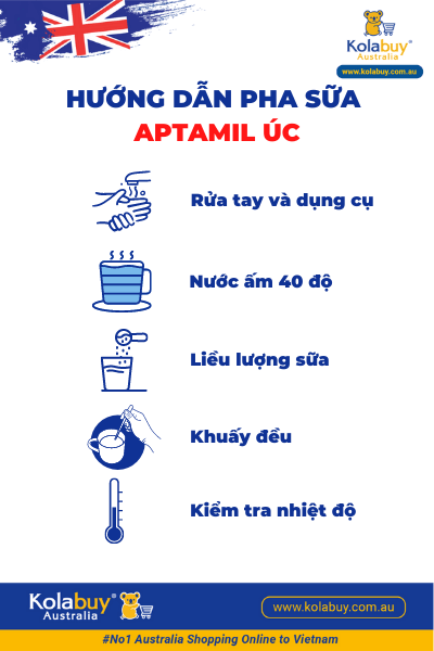 pha sữa aptamil proúc