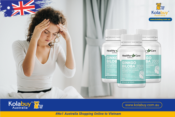 Bổ não Ginkgo Biloba Healthy Care