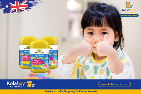 Nature's Way Kids Smart Vita Gummies Omega Fish Oil