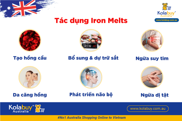 sắt iron melts