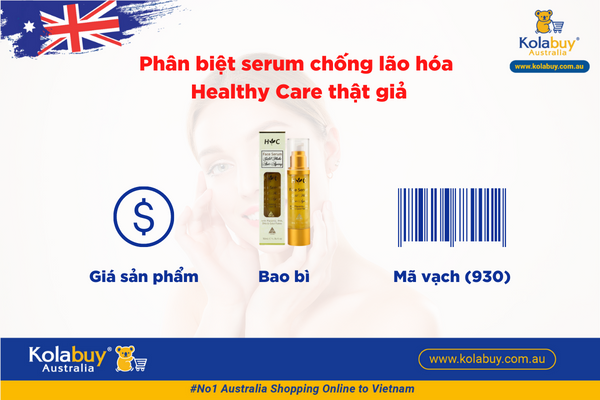 Serum chống lão hóa Healthy Care Anti-Ageing Gold Flake 50ml