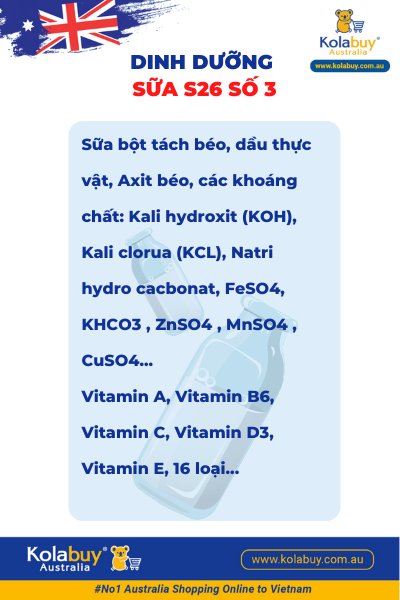 Sữa S26 số 3