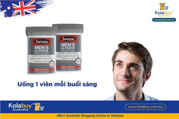 Swisse Men's Ultivite 30 viên