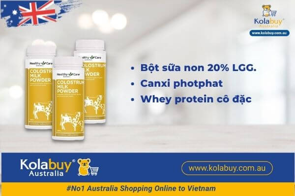 sữa bò non healthy care