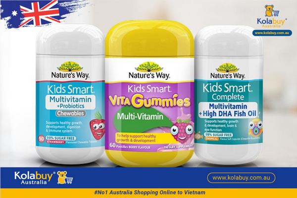 Nature's Way Kids Smart Vita Gummies Multi Vitamin for Fussy Eaters