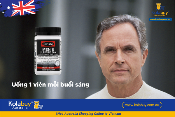 Swisse Men's Ultivite 50+ 60 viên