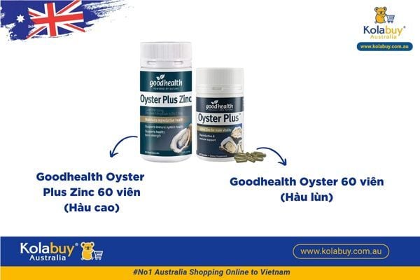 Goodhealth Oyster Plus Zinc 60 viên