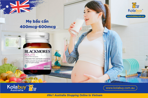 Blackmores Folate 500mcg 90 viên