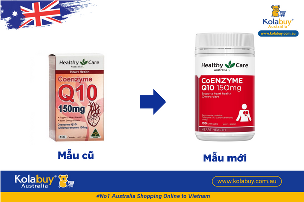 Bổ tim Healthy Care CoQ10 150mg