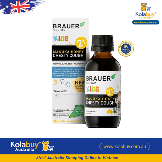 Brauer Kids Manuka Honey Chesty Cough