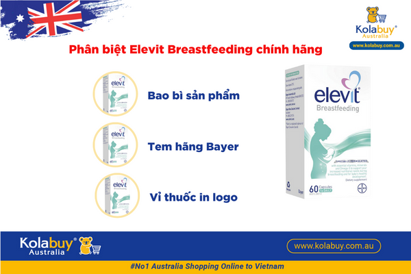 Elevit Breastfeeding Multivitamin 60 viên